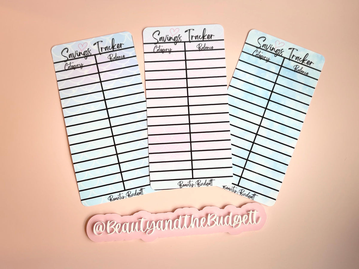 Under the Sea Savings Challenge Tracker | Mermaid Cash Stuffing Bundle (Digital Download)