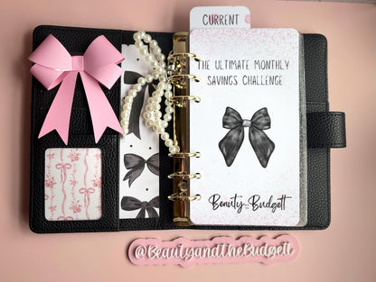 The Ultimate Monthly Saving Challenge Bundle | Cash Stuffing Tracker PDF (Digital Download)
