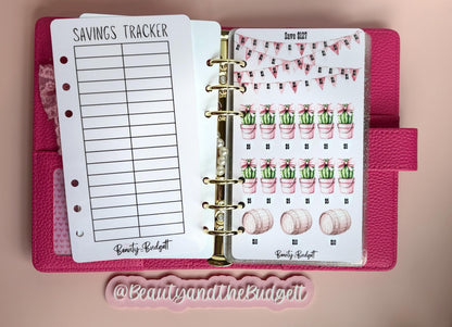 Blush & Buckles Savings Challenge Bundle | Western Chic Budget Printable | Instant Download | Cash Stuffing Binder