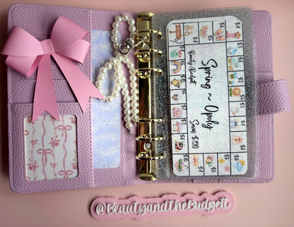 SEASON-OPOLY Savings Game Tracker & Inserts | Savings Trackers | Printable PDF