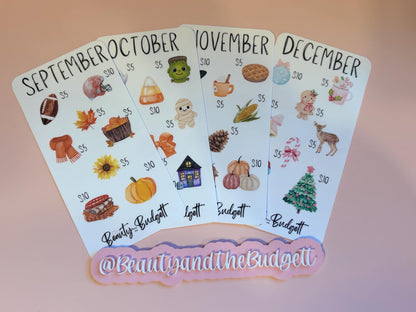 The Ultimate Monthly Saving Challenge Bundle | Cash Stuffing Tracker PDF (Digital Download)