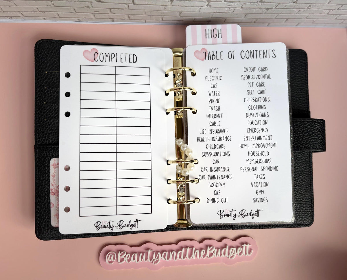 Month Ahead Savings Challenge | 36 Trackers Bundle (Digital Download)