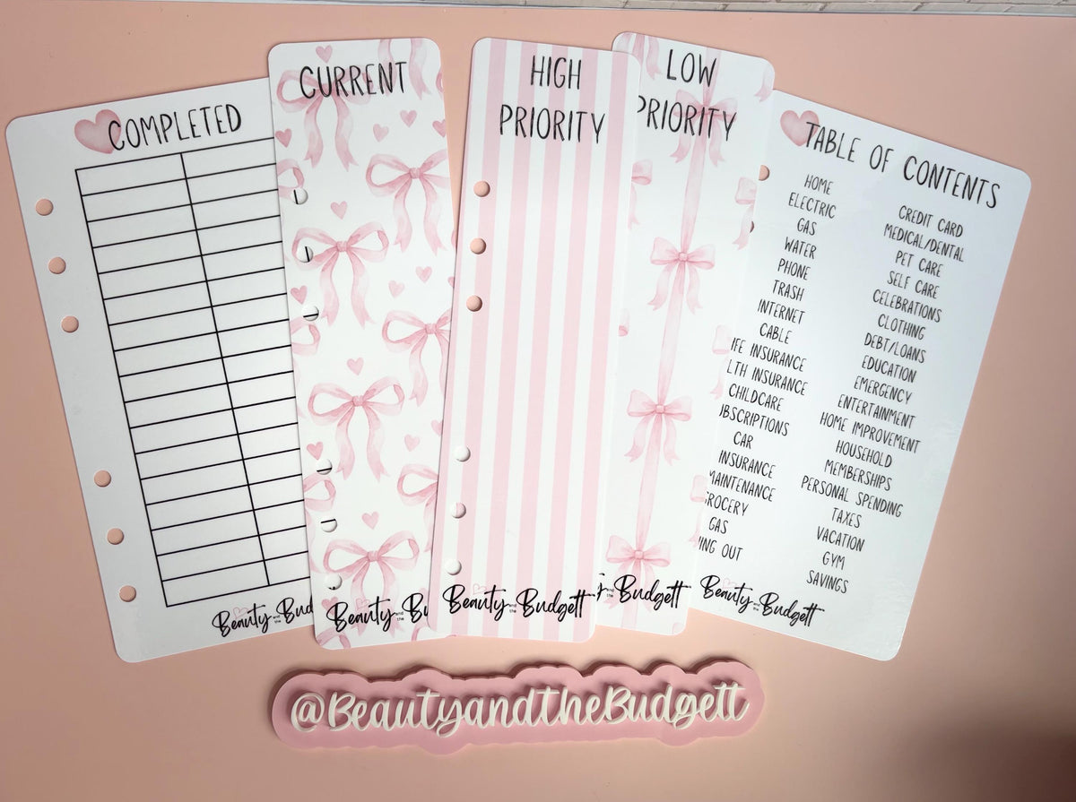 Month Ahead Savings Challenge | 36 Trackers Bundle (Digital Download)