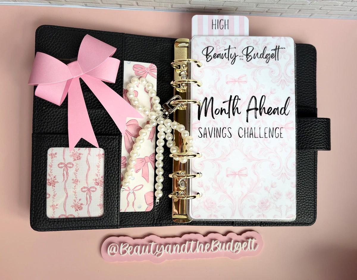 Month Ahead Savings Challenge | 36 Trackers Bundle (Digital Download)