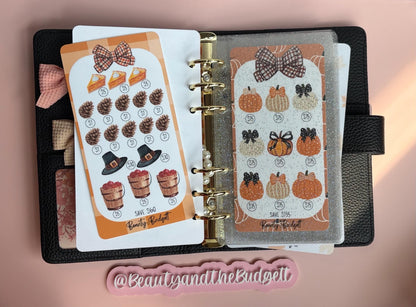 Hello Fall Savings Bundle | Cash Stuffing, Budget Binder Challenges (PDF Download)