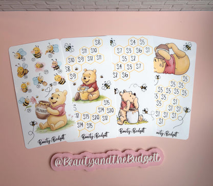 Honey Pot Goals – Blank Savings Challenge Digital Download