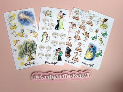 Princess and the Budget Savings Challenge | Tiana Budget Trackers (Digital Download)