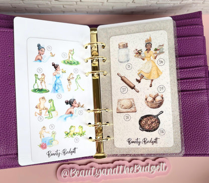 Princess and the Budget Savings Challenge | Tiana Budget Trackers (Digital Download)