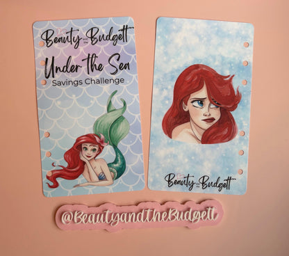 Under the Sea Savings Challenge Tracker | Mermaid Cash Stuffing Bundle (Digital Download)