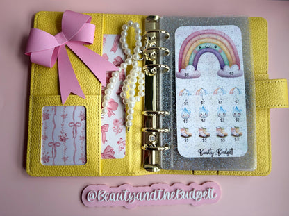 Spring Savings Challenge Bundle | Cash Stuffing Tracker PDF (Digital Download)