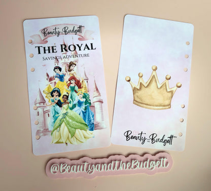Princess Savings Challenge Bundle | Royal Adventure Cash Stuffing Tracker (Digital Download)