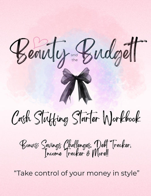 Cash Stuffing Workbook | Budget Binder, Envelopes, Tracker (PDF Download)