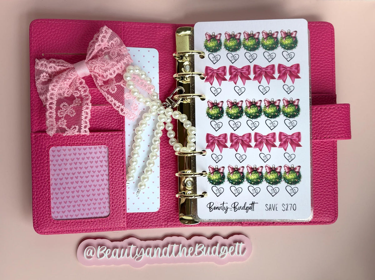 Whoville Vibes Savings Challenge Bundle | Christmas Cash Stuffing Trackers (Digital Download)