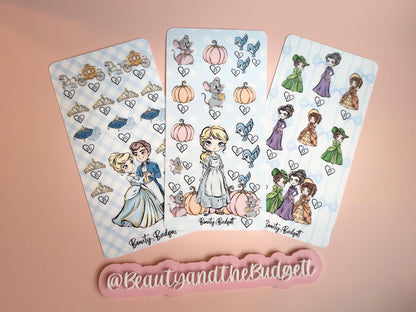 Cinderella Savings Challenge Bundle | Bibbidi Bobbidi Budget Tracker (Digital Download)