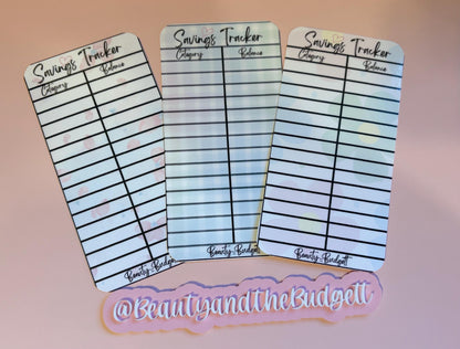SEASON-OPOLY Savings Game Tracker & Inserts | Savings Trackers | Printable PDF