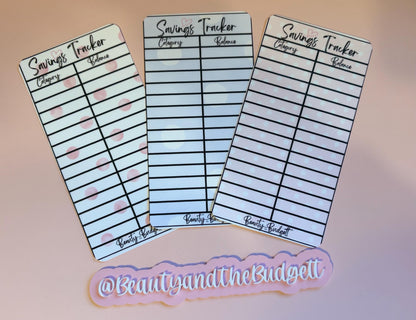 The Ultimate Monthly Saving Challenge Bundle | Cash Stuffing Tracker PDF (Digital Download)