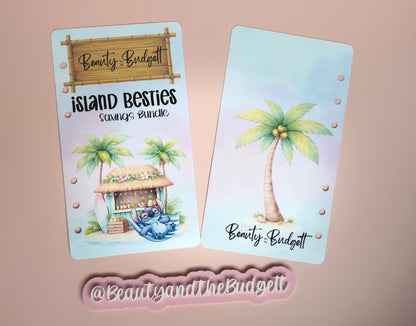 Island Buddies Savings Challenge Bundle | Tropical Cash Stuffing Printable | Digital Download