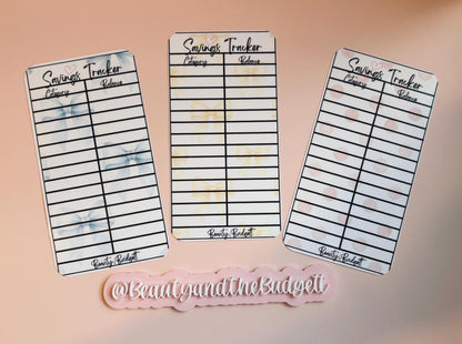 Beauty and the Budgett-OPOLY Savings Game Tracker & Inserts | Savings Trackers | Printable PDF