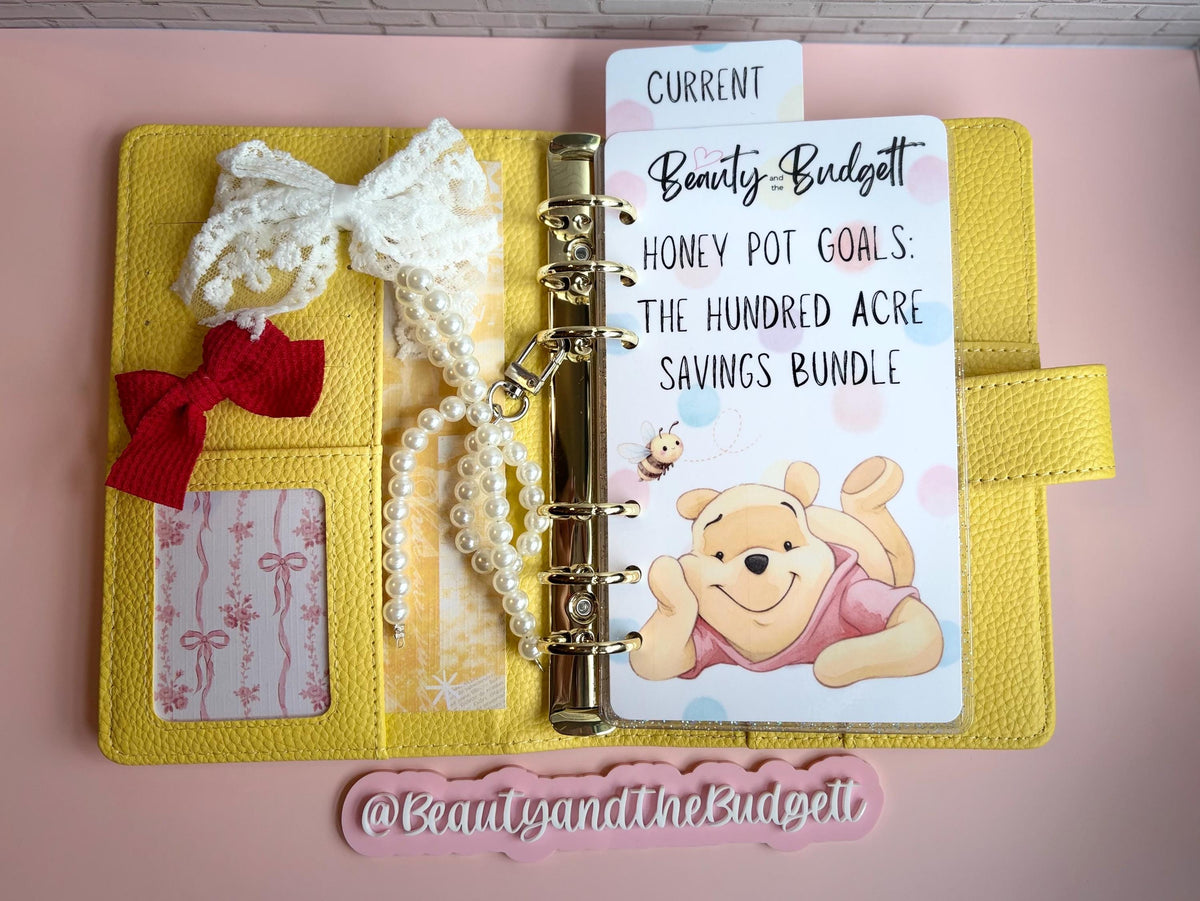 Honey Pot Goals – Blank Savings Challenge Digital Download