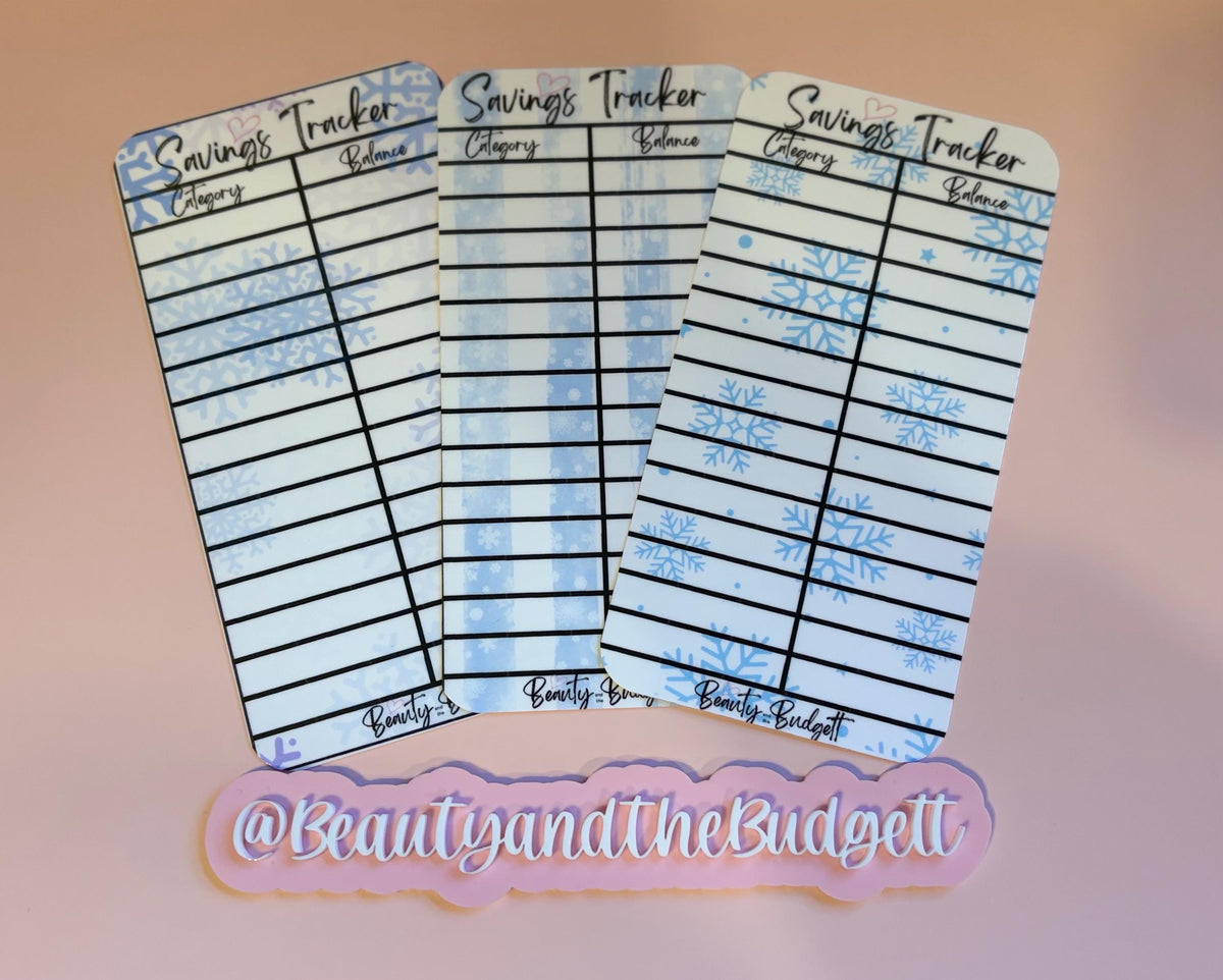 SEASON-OPOLY Savings Game Tracker & Inserts | Savings Trackers | Printable PDF