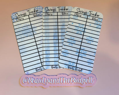 SEASON-OPOLY Savings Game Tracker & Inserts | Savings Trackers | Printable PDF