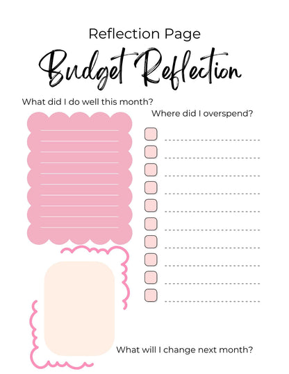 Cash Stuffing Workbook | Budget Binder, Envelopes, Tracker (PDF Download)