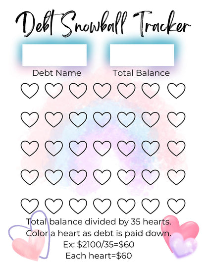Cash Stuffing Workbook | Budget Binder, Envelopes, Tracker (PDF Download)
