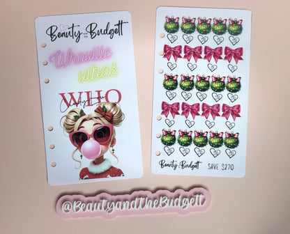 Whoville Vibes Savings Challenge Bundle | Christmas Cash Stuffing Trackers (Digital Download)
