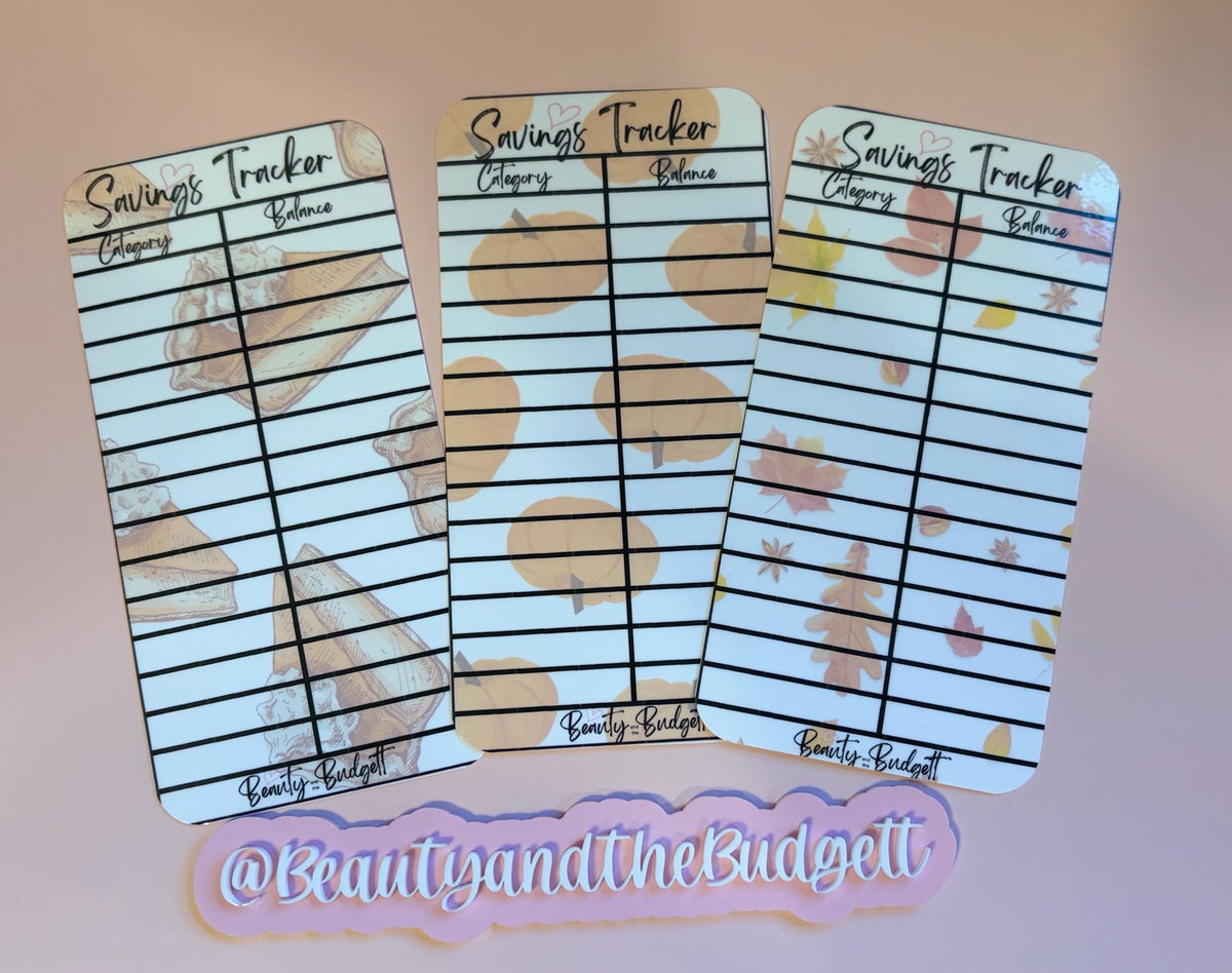 SEASON-OPOLY Savings Game Tracker & Inserts | Savings Trackers | Printable PDF