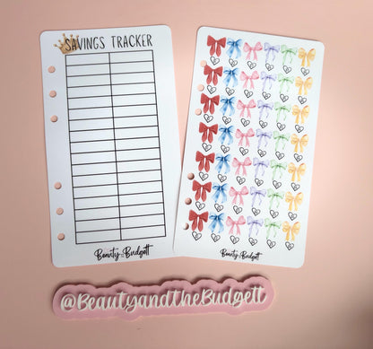 Princess Savings Challenge Bundle | Royal Adventure Cash Stuffing Tracker (Digital Download)