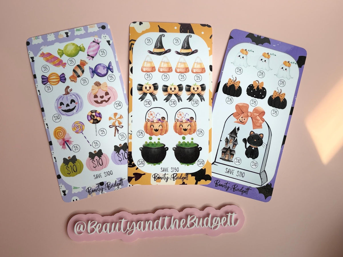 Hello Fall Savings Bundle | Cash Stuffing, Budget Binder Challenges (PDF Download)